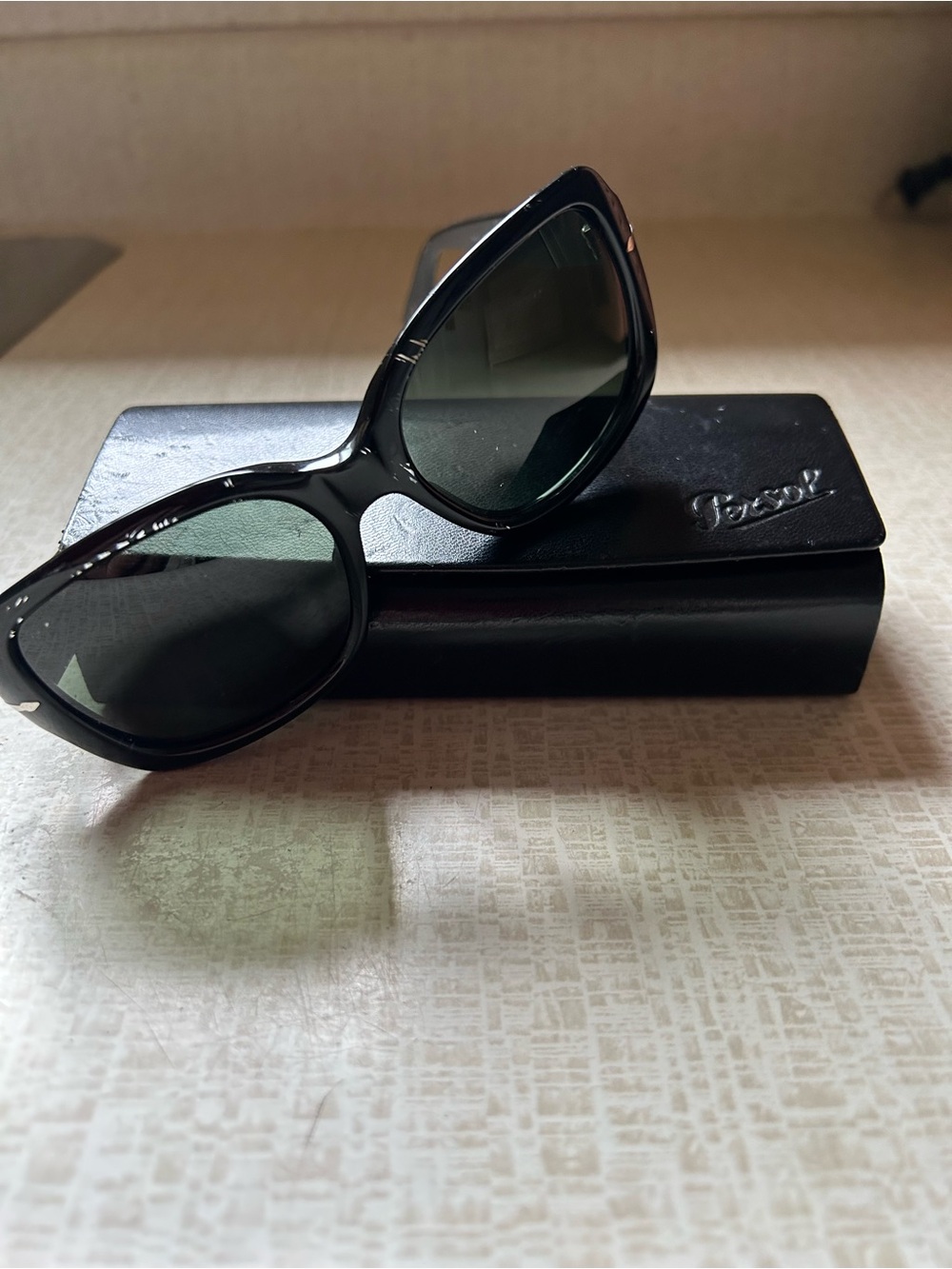 Persol Black Sunglasses with Case Model PO 2949-S